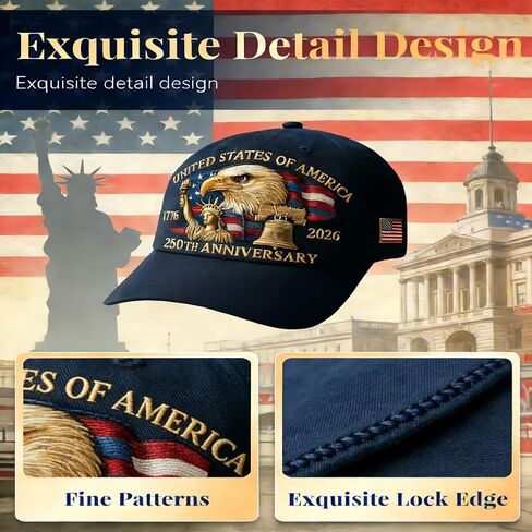 Marine Corps 250th Anniversary USA Hat Embroidered Distressed Adjustable Marines Eagle with Coin for Free in Saudi Arabia