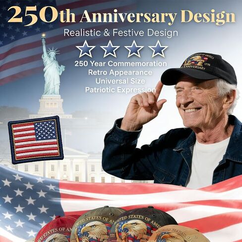 Marine Corps 250th Anniversary USA Hat Embroidered Distressed Adjustable Marines Eagle with Coin for Free in Saudi Arabia