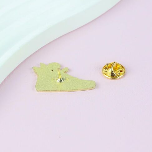Every Step Is Growth Floral Sneaker Pin Brooch, Uplifting Message Enamel Pin, Motivational Gift For Teen Girl Women, Growth Mindset Brooches, Positive Vibes Lapel Badge, Inspirational Accessories in Saudi Arabia
