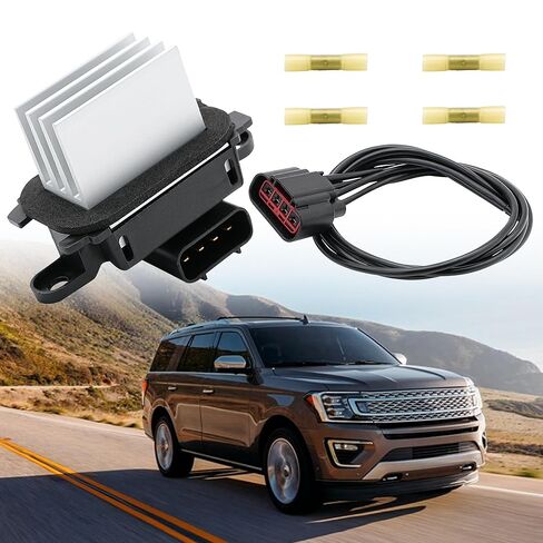 HVAC Control Module Blower Motor Resistor Compatible with 2009-2017 Ford Expedition,2009-2014 F-150, 2011-2017 Lincoln Navigator.Replace# BL3Z-19E624-A in Saudi Arabia