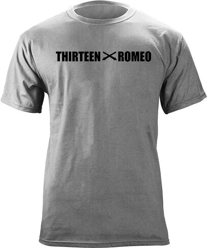 Army MOS Field Artillery Radar Operator 13 Romeo 13R Veteran T-Shirt in Saudi Arabia