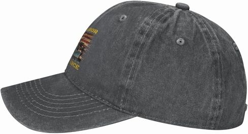 Hawaii USA Flag Pearl Harbor Remembrance Day Stylish Carbon-Colored Water-Resistant Denim Cowboy Hat Outdoor Adventures All Seasons3 in Saudi Arabia