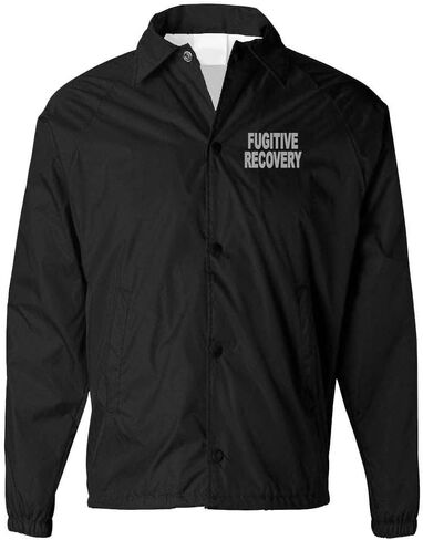 Service and First Responders Fugitive Recovery Agent Coaches Jacket Event Staff Men’s and Women’s Windbreaker in Saudi Arabia