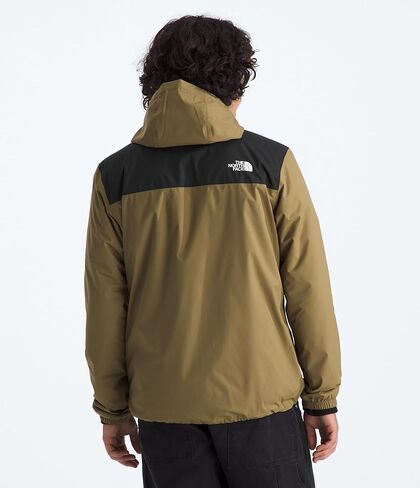 The North Face Men's Antora Triclimate Jacket - Waterproof Shell, Warm Inner Fleece Layer, Adjustable Hood with Drawcord, Cedar/TNF Black, Large in Saudi Arabia