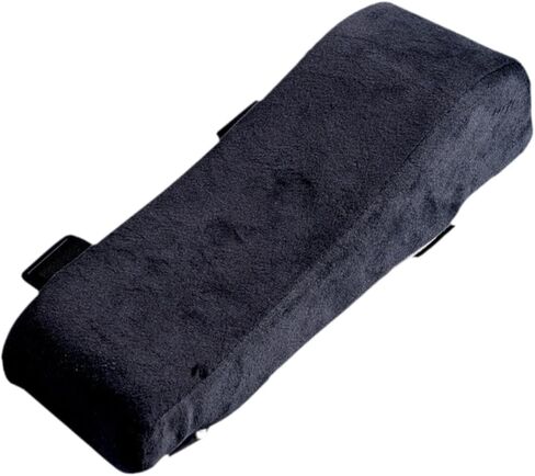 Generic Armrest Pad, Memory Foam Arm Pads with Elastic Strap, Ergonomic Elbow Support Chair Arm Rest Cover for Computer Chair, Black in Saudi Arabia