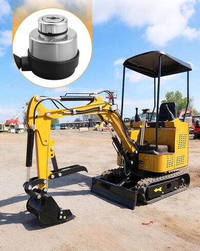 مفتاح إشعال ذو 4 دبابيس مناسب للحفارة الصغيرة AGT-H15R DHKG-H15، مجموعة مفاتيح إشعال باللون الفضي والأسود مع مفتاحين in Saudi Arabia