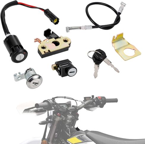 Ignition Key Switch Set for Ultra Bee Surron,Electric Dirt Bike Ignition Lock Cylinder with 2 Keys in Saudi Arabia
