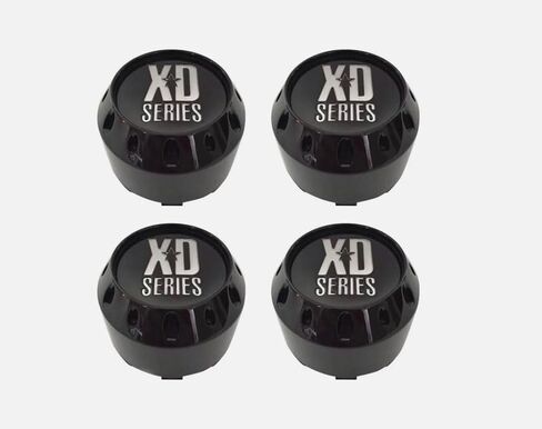 4pcs Wheel Center Cap 464K106 XD Series Hub Caps Chrome XD779 Badlands XD795 Glossy Black in Saudi Arabia