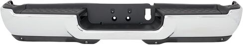 Garage-Pro Step Bumper For 2019-2024 Ram 2500 Rear w/Park Assist w/o Rear Fog Lamps Chrome in Saudi Arabia