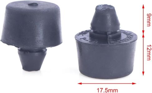 2pcs Car Door Rubber Bumper Stopper Stops Bumpers Cushion for Infiniti Q45 Q50 Q60 QX56 QX80 for Nissan Armada 2017-2021 Replace 80896-AR000 Damping Rubber Pad in Kuwait