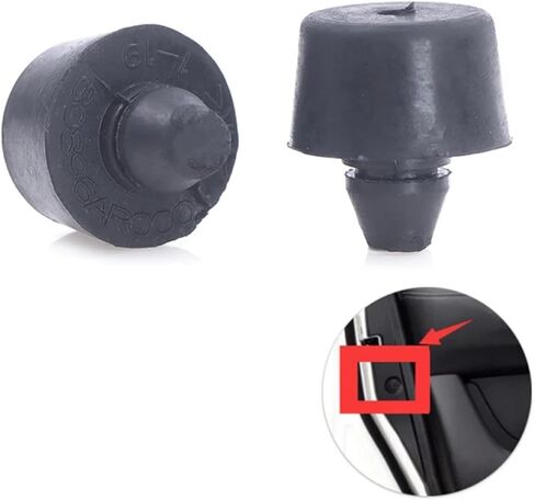 2pcs Car Door Rubber Bumper Stopper Stops Bumpers Cushion for Infiniti Q45 Q50 Q60 QX56 QX80 for Nissan Armada 2017-2021 Replace 80896-AR000 Damping Rubber Pad in Kuwait