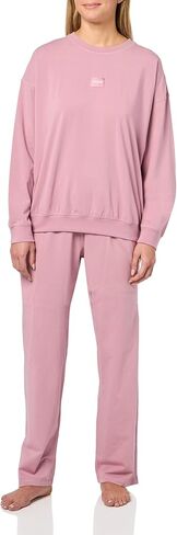 HUGO Women's Nite Small Logo Top and Pant Pajama Set in Saudi Arabia