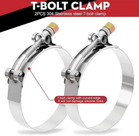 خرطوم سيليكون على شكل كوع 45 درجة، 3 بوصة (76 مم)، مقاس عالمي، أحمر، مقوى بـ 4 طبقات، سمك 5 مم، طول 4 بوصة، أنبوب تبريد داخلي، تشطيب آلي in Kuwait