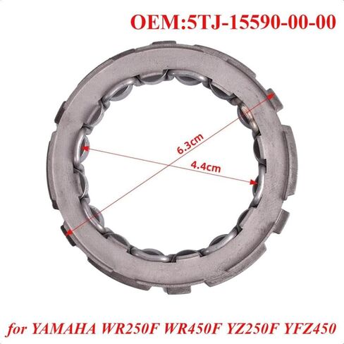 Clutch One Way Bearing 5TJ155900000 Compatible with WR250F WR450F YZ250FX YFZ450R YZ450F YFZ 450R SE YZ450FX Motorcycle Parts for 5TJ155900000 in Kuwait