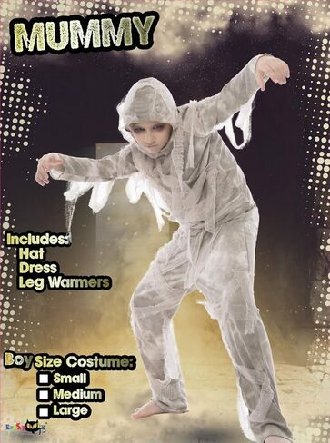 EraSpooky Halloween Mummy Costume Child Horror Fancy Dress Kids Egypt Costume in Saudi Arabia