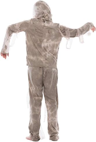 EraSpooky Halloween Mummy Costume Child Horror Fancy Dress Kids Egypt Costume in Saudi Arabia