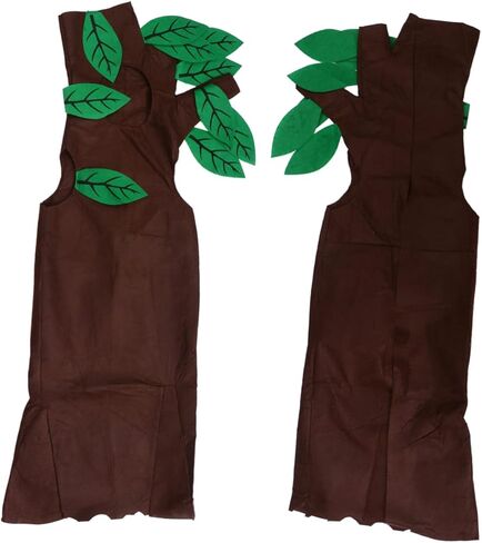 فستان Veemoon لحفلات الهالوين للأولاد والبنات، فستان شجرة تنكر بني اللون، فستان لعب الشخصيات in Kuwait