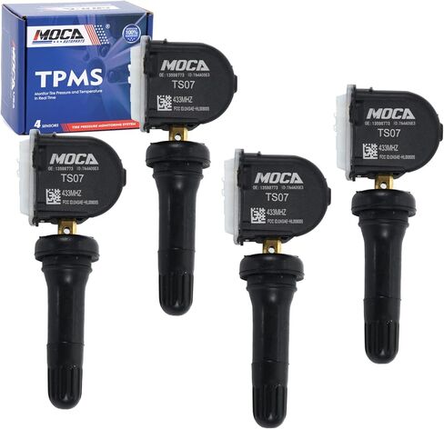 MOCA 13598773 TPMS Sensors Fit 17-20 for Buick Regal & TourX/Lacrosse, 16-20 for Cadillac XT5/CT6, 16-20 for Chevrolet Malibu, 17-20 for Silverado 1500, 17-20 for GMC Acadia 433MHz in Saudi Arabia