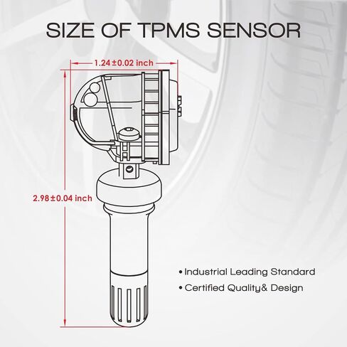 MOCA 13598773 TPMS Sensors Fit 17-20 for Buick Regal & TourX/Lacrosse, 16-20 for Cadillac XT5/CT6, 16-20 for Chevrolet Malibu, 17-20 for Silverado 1500, 17-20 for GMC Acadia 433MHz in Saudi Arabia