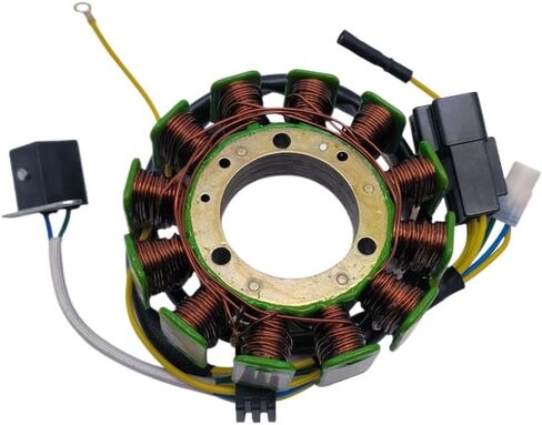 Stator Coil Magnetic Generator Part No 192MR-1001410 LU018347 Compatible With 500 K/GT J500 500cc Panda 500cc in Saudi Arabia