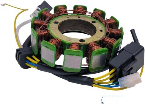 Stator Coil Magnetic Generator Part No 192MR-1001410 LU018347 Compatible With 500 K/GT J500 500cc Panda 500cc in Saudi Arabia