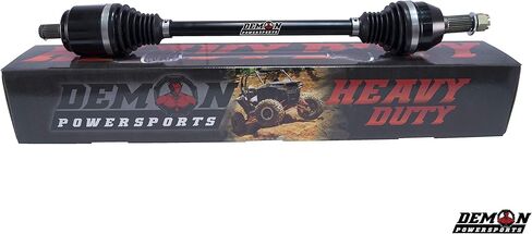 محور Demon Powersports الخلفي الأيسر/الأيمن للخدمة الشاقة لـ Polaris Sportsman/Hawkeye/Outlaw/Phoenix/ACE، مصنوع من فولاذ كرومولي 4340 معالج حراريًا مزدوجًا (انظر التركيبات في الوصف) OEM: 1332935، 1333754 in Saudi Arabia