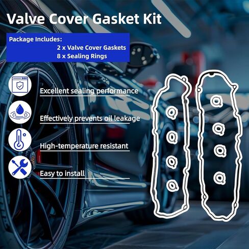 Valve Cover Gasket Kit for Porsche Cayenne Panamera 94810593601 94810593501 94810593702 in Saudi Arabia
