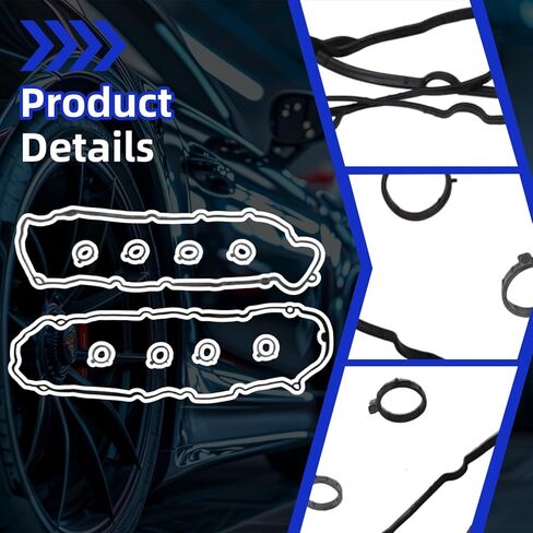 Valve Cover Gasket Kit for Porsche Cayenne Panamera 94810593601 94810593501 94810593702 in Saudi Arabia