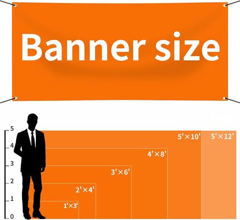 Customize 13oz Vinyl Banner, Custom Backdrop Indoor or Outdoor, Banners and Signs Printing Personalized for Business Graduation and Birthday with Logo, Image and Text in Kuwait