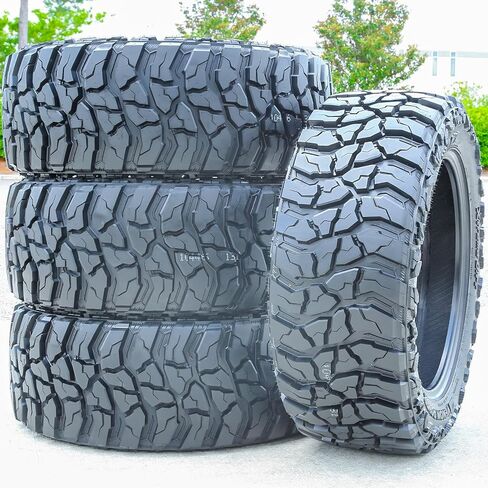 Venom Power Swampthing M/T Xtreme Dirt Mud Off-Road Light Truck Radial Tire-35X12.50R22LT 35X12.50X22 35X12.50-22 121Q Load Range F LRF 12-Ply BSW Black Side Wall in Saudi Arabia