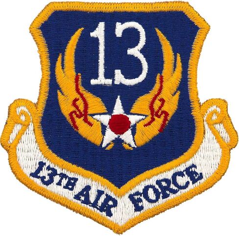 13th Air Force Patch Full Color in Saudi Arabia