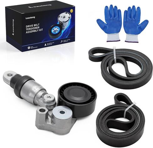 Drive Belt Tensioner Kit for Mazda 3/6/CX-3/CX-30/CX-5/CX-9/MX-5 Miata, 2.0L/2.3L/2.5L, 2012-2021, 39390, 49858, 89710, 999630 in Saudi Arabia