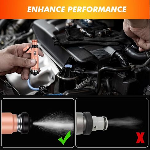 2002-2010 6 قطعة حاقن الوقود متوافق مع لكزس ES300 ES330 RX330 RX400h 2002-2008 3.0L 3.3L V6، لتويوتا كامري هايلاندر سيينا سولارا 2002-2010 3.0L 3.3L V6 استبدال 23209-0A020 FJ644 in Saudi Arabia
