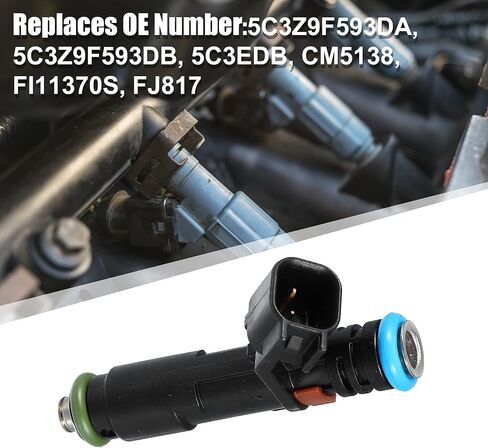 X AUTOHAUX 5C3Z-9F593-DA Fuel Injector for Ford F-150 F-250 F-350 Super Duty for Lincoln Navigator 5.4L 2005-2007 for Lincoln Mark LT 2006-2007 in Saudi Arabia