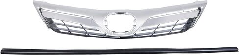 PENSUN Front Upper Bumper Grill Grille Compatible with 2012 2013 2014 Toyota Camry L LE XLE Grille Mesh Chrome Replacement For TO1200343 in Saudi Arabia
