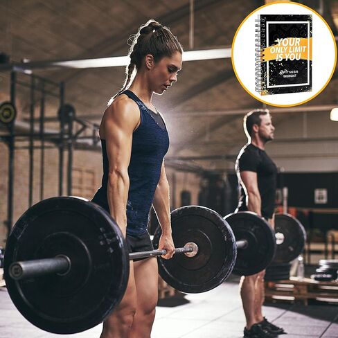 YHNTGB 3 PCS Fitness tracker journal Portable fitness workout notebook 90-Day Perfect Workout Planner for Tracking Your Daily Progress,5.5 x 3.93 inch in Kuwait