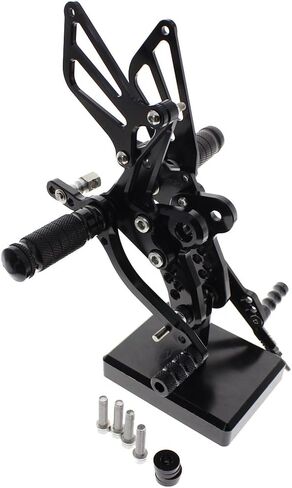 PROCNC Aluminum Billet Adjustable Motorcycle Footrests Rearsets Foot Pegs Fit for Suzuki GSXR1300 GSX1300R Hayabusa 1999 2000 2001 2002 2003 2004 2005 2006 2007 2008 2009 2010 2012 in Saudi Arabia