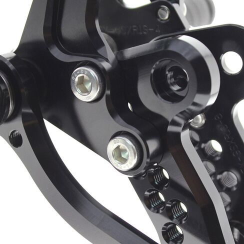 PROCNC Aluminum Billet Adjustable Motorcycle Footrests Rearsets Foot Pegs Fit for Suzuki GSXR1300 GSX1300R Hayabusa 1999 2000 2001 2002 2003 2004 2005 2006 2007 2008 2009 2010 2012 in Saudi Arabia