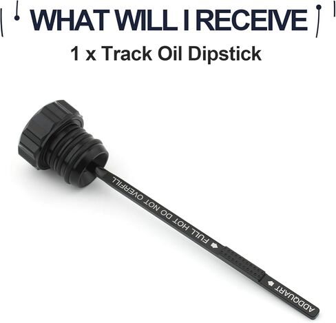PSLER Track Oil Dipstick - Engine Precision Oil Dipstick for Touring Road King Road Glide Electra Glide Street Glide 2000-2006,Black in Saudi Arabia