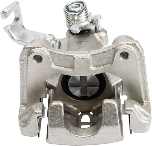 Rear Brake Caliper Set Zinc Coated Hardware Brackets Compatible with 2007-2013 Suzuki SX4 in Saudi Arabia