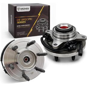 Pair 515142 Front Wheel Bearing Hub Assembly, Fit for Ford F-150 Expedition 4WD 2014 2013 2012 2011, for Lincoln Navigator 4WD 2014-2011, 6 Lugs w/ABS in Kuwait