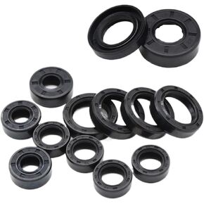 ID 14 15 16 17mm TC NBR Skeleton Oil Seals OD 20~47mm 4~10mm Nitrile Rubber Double Lip Sealing Oil Rotating Shaft(2 pieces,15x40x10mm) in Kuwait