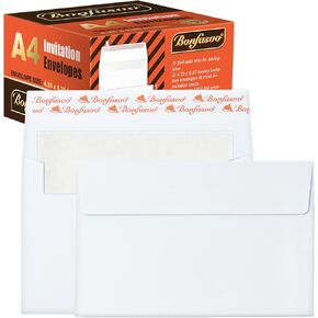 A4 Invitation Envelopes, 4.25 x 6.25 Inches, Self-Sealing, white, 250 Count in Kuwait