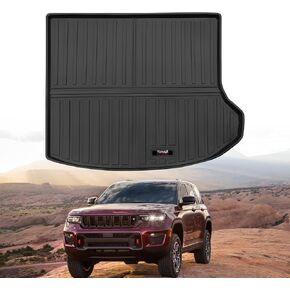 مخصص لـ 2022-2026 Jeep Grand Cherokee Cargo Mats بطانة صندوق السيارة لجميع الأحوال الجوية TPE ملحقات حصيرة الحماية (ليس لـ WK أو Grand Cherokee L) in Kuwait