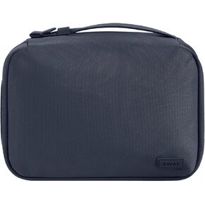 حقيبة أدوات الزينة من أواي، حقيبة سفر صغيرة وخفيفة الوزن. منظم سفر مدمج بأقسام متعددة، أزرق داكن in Kuwait