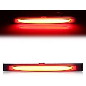 LED Third Brake Light Compatible with 2005 2006 2007 2008 2009 2010 2011 2012 2013 Chevy C6 Corvette, Rear Center Tail Light High Mount Brake Lamp Stop Light, Red Lens in Kuwait