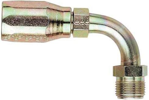 Aeroquip FBM1392 Reusable Steel Male Inverted Flare S.A.E; 90 deg. Elbow; 5/8-18 Thre in Saudi Arabia