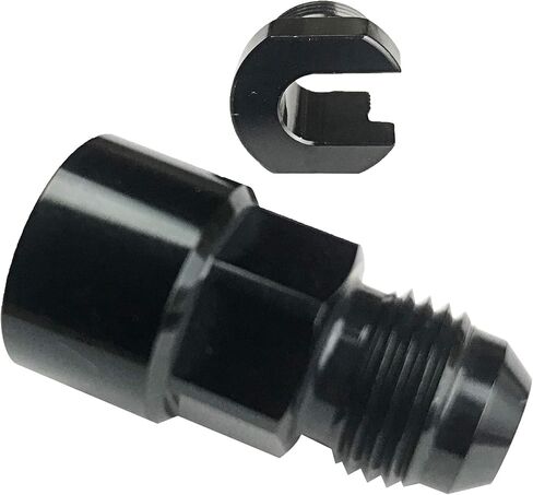 6 AN Male to 5/16 SAE Quick Connect Female EFI Adapter Fittings AN6 Flare to 5/16" Aluminum in Saudi Arabia