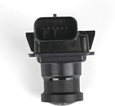 متوافق مع Ford Escape 2014-2016 - كاميرا احتياطية للرؤية الخلفية مع إرشادات الانحناء الديناميكي - استبدال OE EJ5Z-19G490-A، 590-419، GJ5T-19G490-AB من Duolin Parts in Kuwait