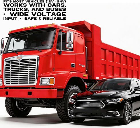 7 Inch TFT LCD Car Rearview Mirror Monitor, Widescreen Dash Cam Rear View Backup Camera Mirror with Touch Button, 2 Video Input, Vehicle Parking in-Mirror Monitor for Cars Trucks in Kuwait